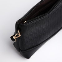 Сумка кросс-боди на молнии, цвет чёрный Сумка кросс-боди на молнии, цвет чёрный