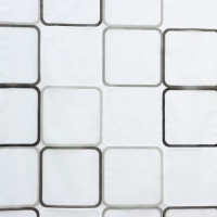 Штора для ванной комнаты Доляна &laquo;Квадраты&raquo;, 180&times;180 см, PEVA