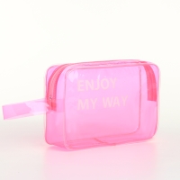 Косметичка на молнии, цвет розовый Косметичка на молнии, цвет розовый