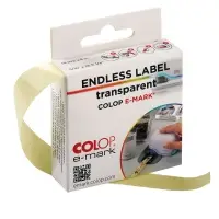 Клейкая лента для принтера Colop e-mark, прозрачная