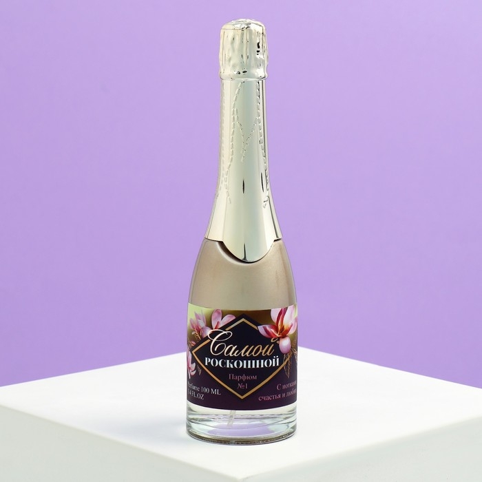 Подарочный набор &laquo;Совершенства во всем&raquo;: парфюм шампанское (100 мл), мыльные лепестки (розы)