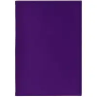 Обложка для паспорта Shall, фиолетовая Обложка для паспорта Shall, фиолетовая