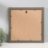 Фоторамка "МИРАМ" 30х30 см, 647221-33, серебро (пластиковый экран)