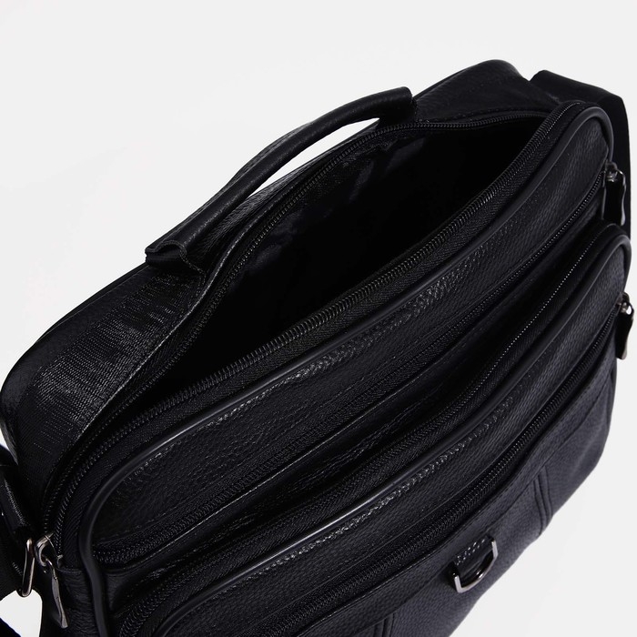 Сумка мужская, цвет чёрный Сумка мужская, цвет чёрный