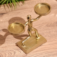 Подсвечник "Пауэр" 20 см, алюминий Подсвечник "Пауэр" 20 см, алюминий