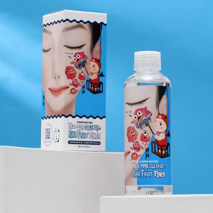 Тонер Elizavecca с фруктовыми кислотами, 200 мл Тонер Elizavecca с фруктовыми кислотами, 200 мл