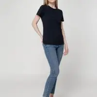 Футболка женская T-bolka Lady темно-синяя, размер XL