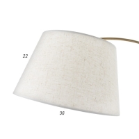 Торшер 19058/1 E27 40Вт медь 85х30х170 см