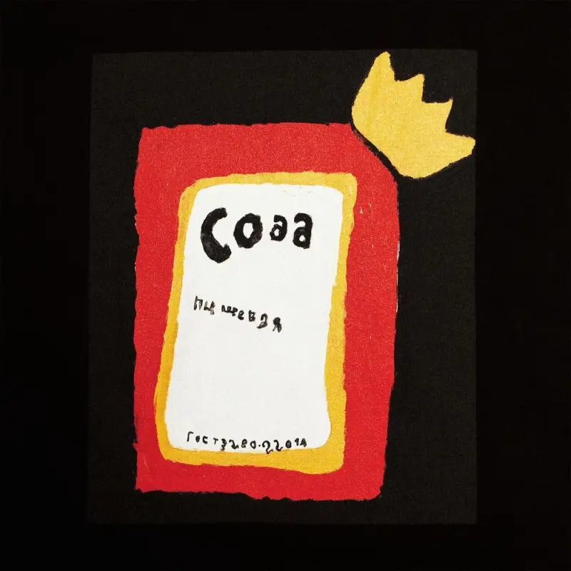 Футболка женская &laquo;Сода&raquo;, черная, размер S