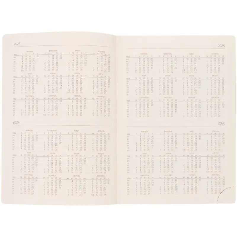 Ежедневник Capital, недатированный, бирюзовый Ежедневник Capital, недатированный, бирюзовый