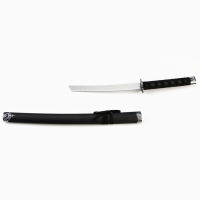 Сувенирное оружие «Катана», без подставки, чёрные ножны под змеиную кожу, матовый 70 см Сувенирное оружие «Катана», без подставки, чёрные ножны под змеиную кожу, матовый 70 см