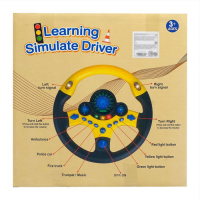 Руль музыкальный &laquo;Cупер водитель&raquo;, световые и звуковые эффекты, работает от батареек