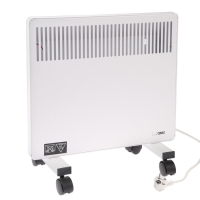 Обогреватель РЭМО СБ-1000.1 W, конвекторный, настенный/напольный, 1000 Вт, 15 м&sup2;, белый