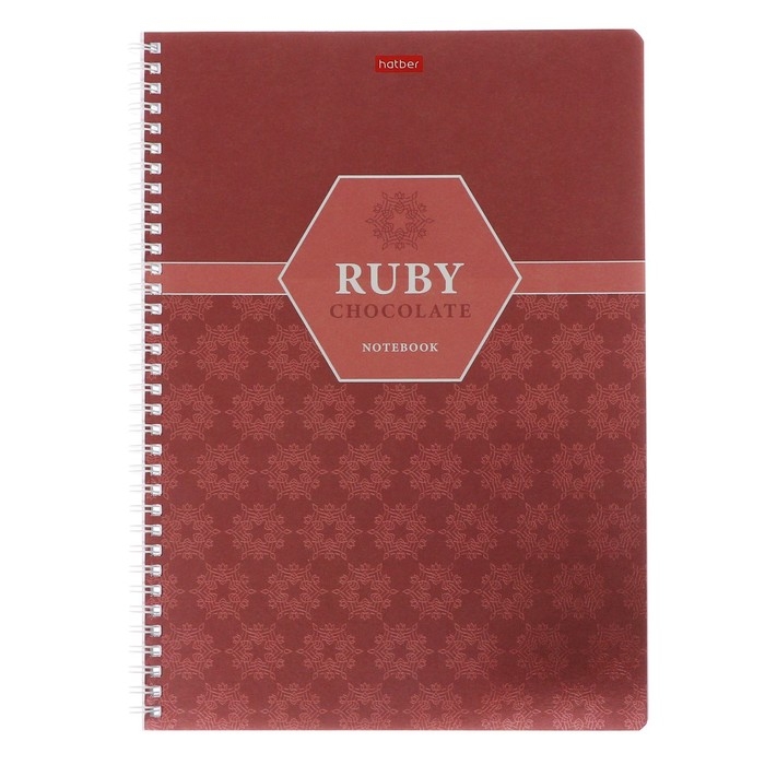 Тетрадь А4, 96 листов в клетку на гребне Chocolate, обложка мелованный картон, металлизированный картон, выборочный лак, блок 65г/м2, 4В МИКС Тетрадь А4, 96 листов в клетку на гребне Chocolate, обложка мелованный картон, металлизированный картон, выборочный лак, блок 65г/м2, 4В МИКС