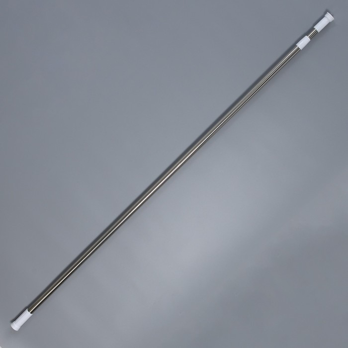 Карниз для ванной Доляна, телескопический, d=3,2 см, 140-260 см, стальной