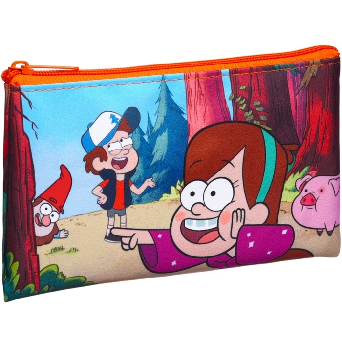 Пенал мягкий, 1 отделение, 105х195 мм, Гравити Фолз Пенал мягкий, 1 отделение, 105х195 мм, Гравити Фолз