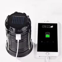 Фонарь кемпинговый аккумуляторный "Мастер К.", 1800 мАч, 7 LED, солнечная батарея, черный Фонарь кемпинговый аккумуляторный "Мастер К.", 1800 мАч, 7 LED, солнечная батарея, черный