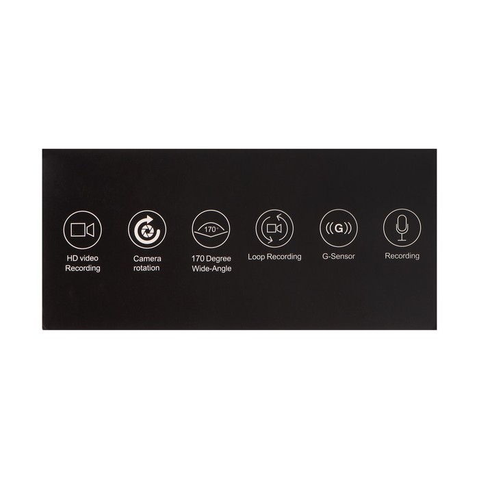 Видеорегистратор, 3 камеры, FHD 1080, IPS 3.0, обзор 120&deg;