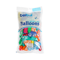 Шар латексный 12" &laquo;Большие звёзды&raquo;, пастель, набор 50 шт., цвета МИКС