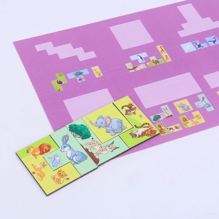 Головоломка &laquo;Тетрис&raquo;, зверята