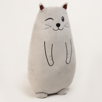 Мягкая игрушка &laquo;Кот&raquo;, 50 см, цвет серый
