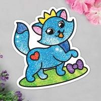 Фреска форменная с блёстками &laquo;Кошечка&raquo;