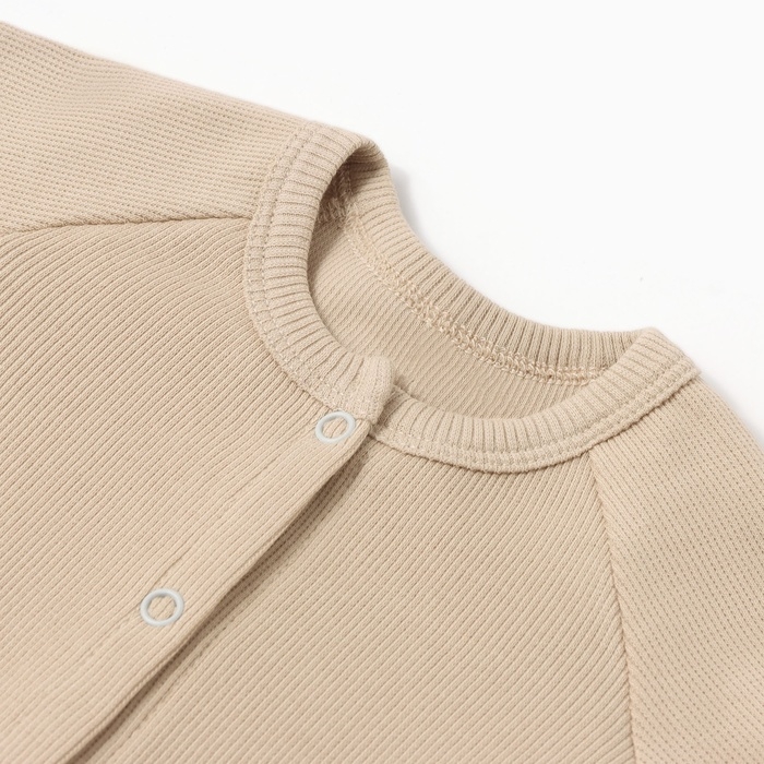 Комбинезон детский MINAKU, цвет бежевый, рост 74-80 см