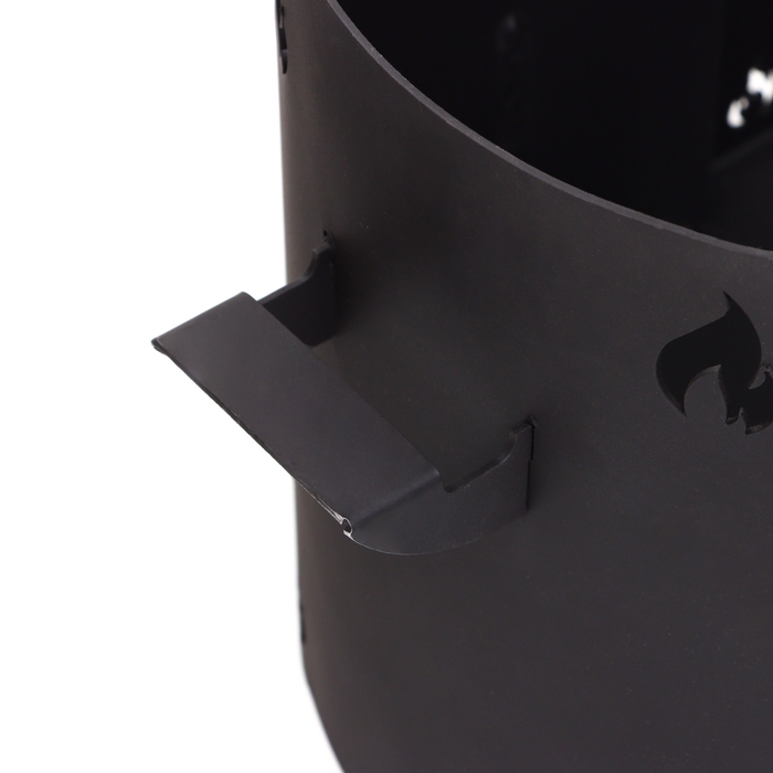 Мангал с очагом Мангал с очагом "Булава" на 8л-10л, d-34 см, толщина металла 2 мм, 35 х 81,5 х 90 см