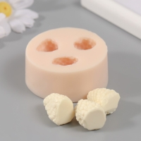 Молд силиконовый "Малина" 3 шт d-1,8 см Молд силиконовый "Малина" 3 шт d-1,8 см