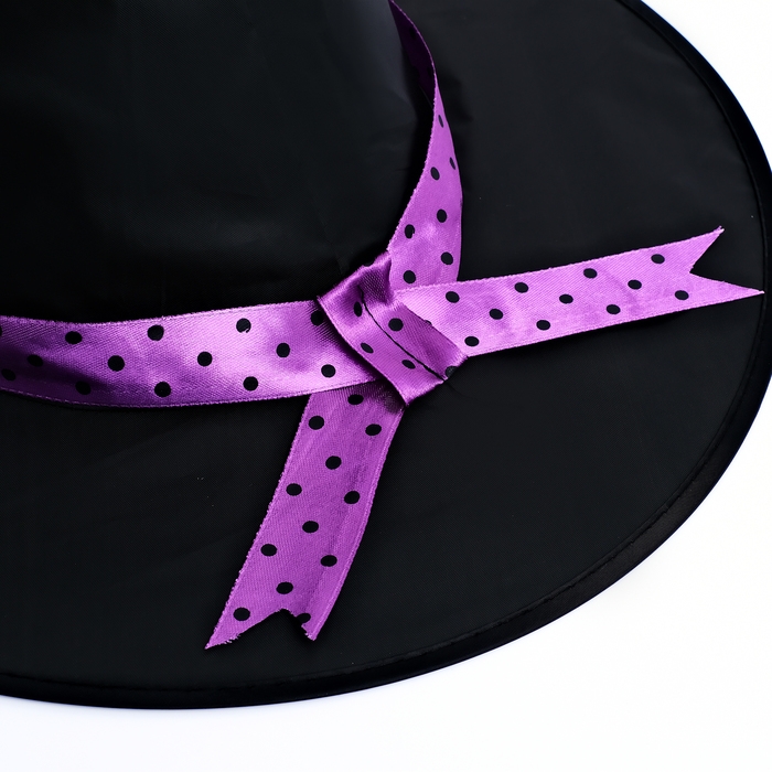 Карнавальный набор &laquo;Милая ведьмочка&raquo;, рост 116-122 см, цвет фиолетовый