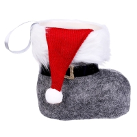 Конфетница «Сапожок», с колпаком, цвет серый Конфетница «Сапожок», с колпаком, цвет серый