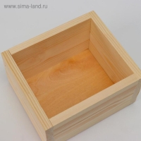 Кашпо деревянное 14.5×12.5×7,5см Элегант, натуральный Дарим Красиво Кашпо деревянное 14.5×12.5×7,5см Элегант, натуральный Дарим Красиво