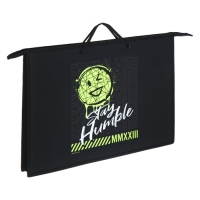 Папка для чертежей и рисунков А3 470x345x50 мм, с ручками, пластик/текстиль, молния сверху, ПР 3 -20, "На позитиве"