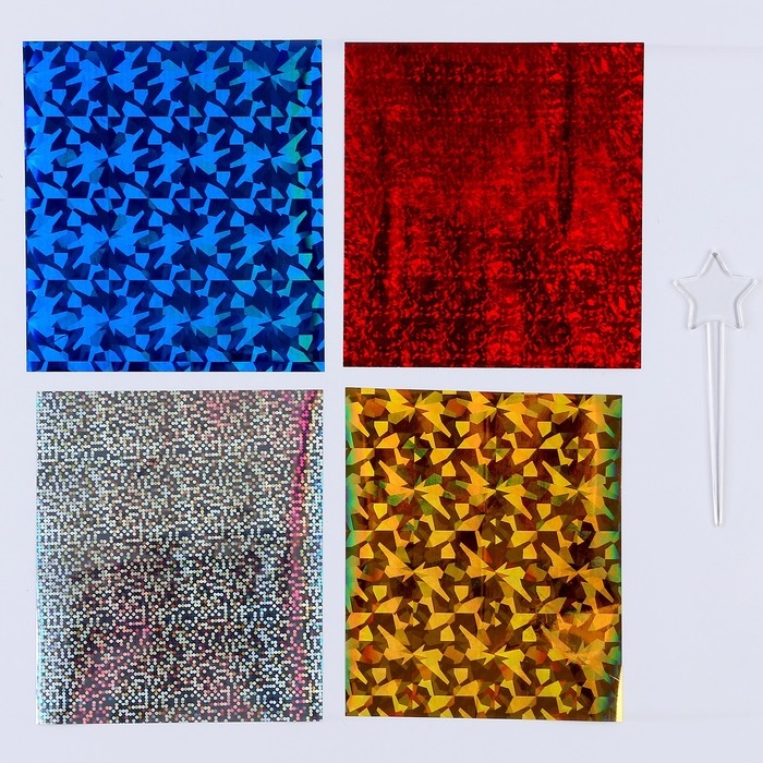 Набор для творчества. Аппликация фольгой &laquo;Транспорт&raquo;&lrm;