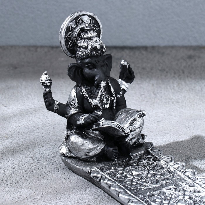 Подставка для благовоний Подставка для благовоний "Солнце", 24 х 6 х 9 см, бетон, микс