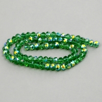 Бусины из стекла, набор 72 шт., размер 1 шт. — 8 мм, цвет зелёный Бусины из стекла, набор 72 шт., размер 1 шт. — 8 мм, цвет зелёный