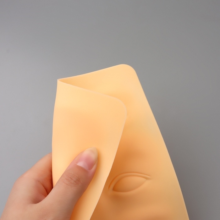 Искусственная кожа для тату и татуажа глаз и бровей, 24,5 &times; 15 см, цвет бежевый