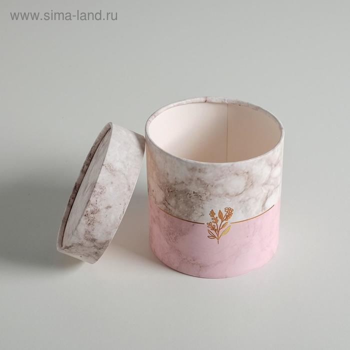 Набор коробок из тонкого картона 4 в 1, упаковка подарочная, &laquo;Мрамор&raquo;, 12 х 12 - 20 х 20 см