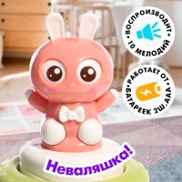 Пирамидка-неваляшка «Зайчик», звуковые эффекты Пирамидка-неваляшка «Зайчик», звуковые эффекты