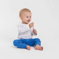 Штанишки детские MINAKU: Basic Line BABY, цвет синий, рост 80-86 Штанишки детские MINAKU: Basic Line BABY, цвет синий, рост 80-86