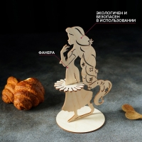 Салфетница деревянная &laquo;Рапунцель&raquo;, 25&times;15&times;13 см