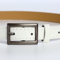 Ремень жен 01-01-03-01 Июнь15, 1,1*0,3*110 см, пряжка т-металл, 1 прокол, белый Ремень жен 01-01-03-01 Июнь15, 1,1*0,3*110 см, пряжка т-металл, 1 прокол, белый