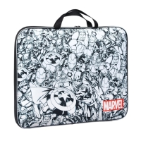 Папка для черчения и рисунков А3, 470х350х20 мм с ручками, текстильная,Мстители