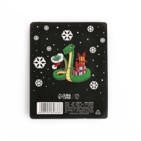 Значок новогодний &laquo;Новый год: Талисман от стресса&raquo;, 4,1 х 4,5 см