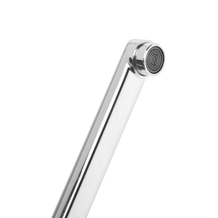 Cмеситель для ванны Accoona A7143, однорычажный, силумин, хром