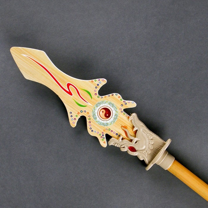 Деревянная игрушка &laquo;Копьё&raquo;, 107 &times; 11 &times; 0,7 см