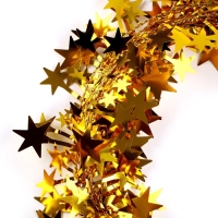 Новый год! Проволока для поделок и декора «Звёздочка» длина — 5 метров, цвет золотой Новый год! Проволока для поделок и декора «Звёздочка» длина — 5 метров, цвет золотой