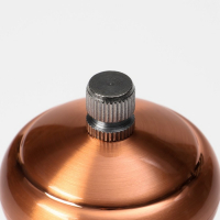 Набор мельниц для соли и перца Доляна, 10&times;5&times;10 см, 2 шт, цвет бронзовый