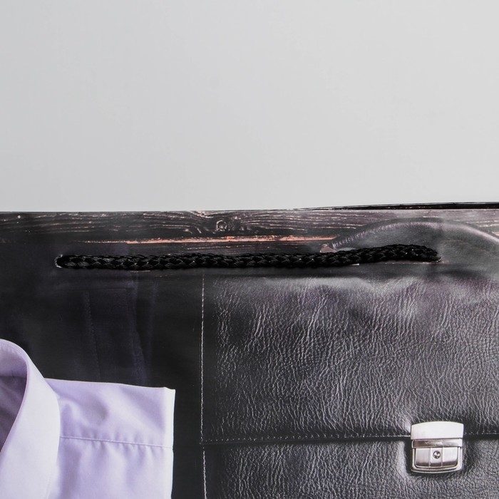 Пакет подарочный ламинированный, упаковка, &laquo;Стиль&raquo;, L 38 х 28 х 9 см