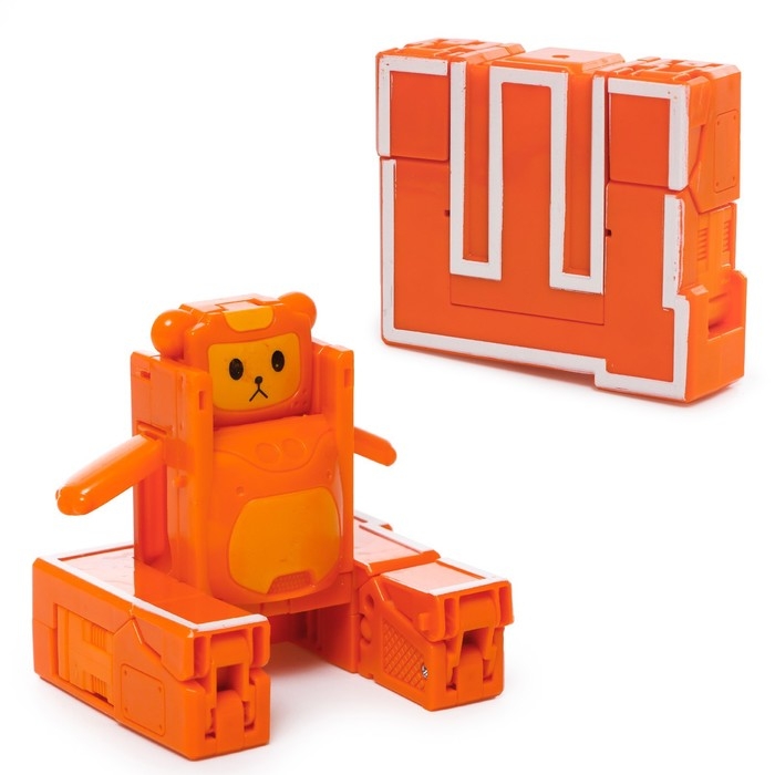 Набор роботов &laquo;Алфавит&raquo;, трансформируются, 7 штук, собираются в 1 робота